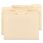 Business Source 1/3 Cut Recycled Top Tab File Folder