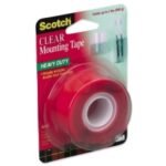3M Scotch 4010 Clear Heavy-Duty Mounting Tape