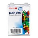 OIC Plastic Precision Push Pins