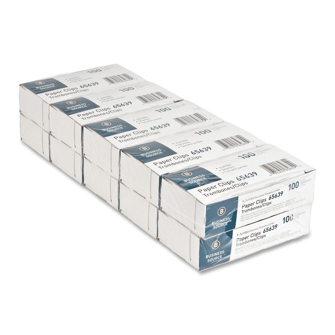 Jumbo Standard Paper clips  (1000)