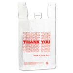 12X7X22 THANK YOU T-SHIRT BAG  1000CS