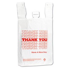 12X7X22 THANK YOU T-SHIRT BAG  1000CS