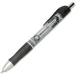 SKILCRAFT Retractable Rollerball Pen0.7 mm Pen Point Size - Needle Pen Point Style - Black Ink - Black Barrel