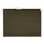Hanging File Folder - Letter 1/5 - Green 25/Box