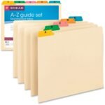 Smead Manila Guides, Alphabetic Indexed Sets