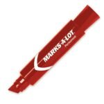Avery Marks-A-Lot Jumbo Chisel Tip Permanent Marker Red